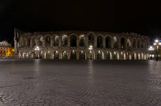 istock Arena in a beautiful summer night in Verona 497992270