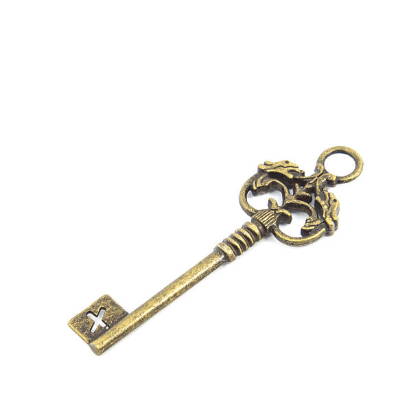 istock antique golden door key 497994371