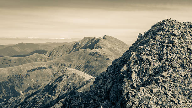 Hill Chopok in Low Tatras mountains, Slovakia