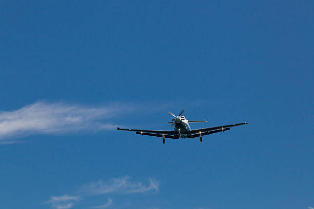istock Airplane flying in the sky 497996057