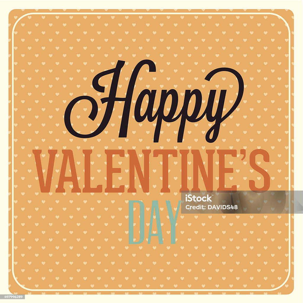 Valentine's day abstract happy valentine's day text on special background Abstract stock vector