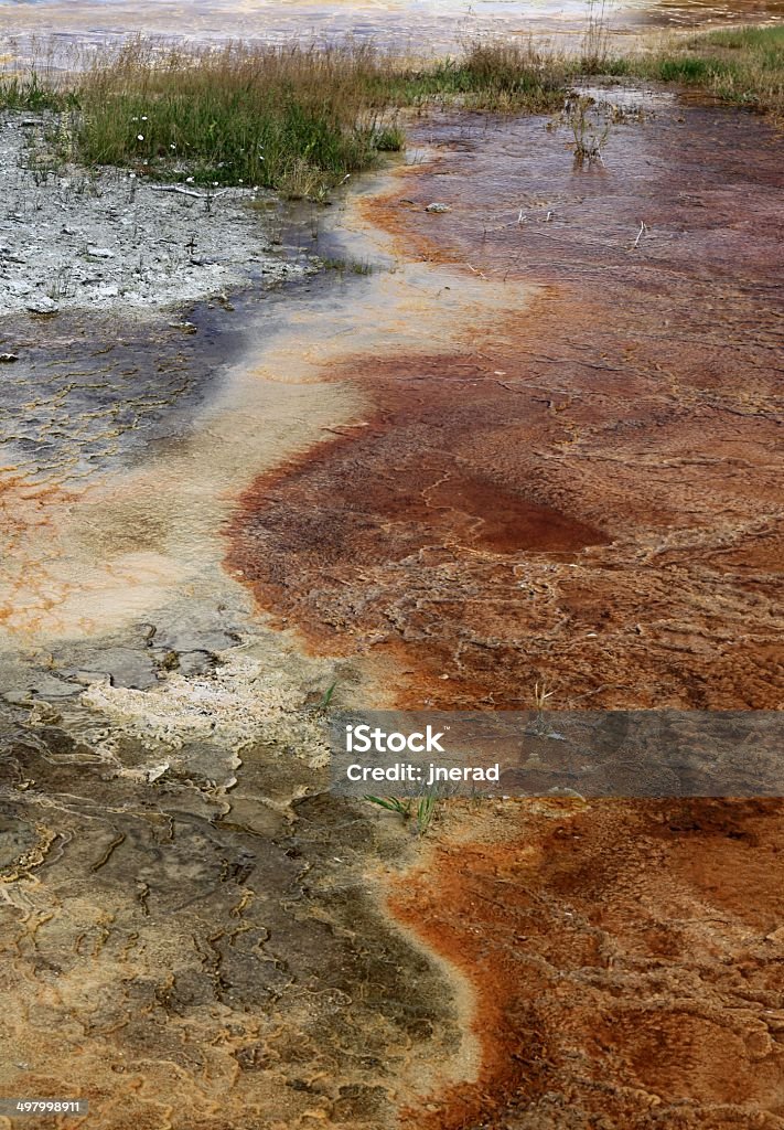Большой призматический Горячая Весна - Стоковые фото Бактерия роялти-фри