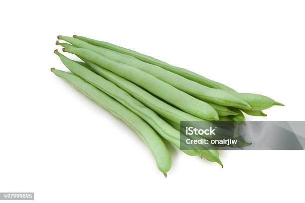 Green Beans Stock Photo - Download Image Now - Bush Bean, Color Image, Cut Out