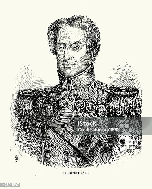 Robert Sale Stock Illustration - Download Image Now - 19th Century, 19th Century Style, Adult