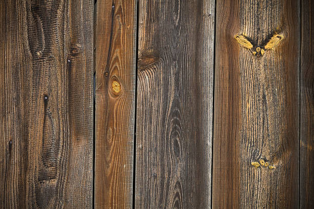 Brown wooden panels