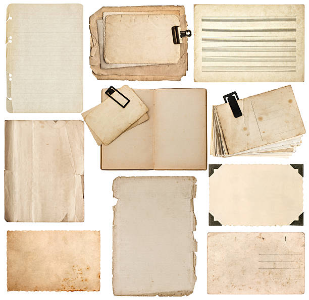 istock paper sheet, bookpage, cardboard, photo frame with corner 498016391