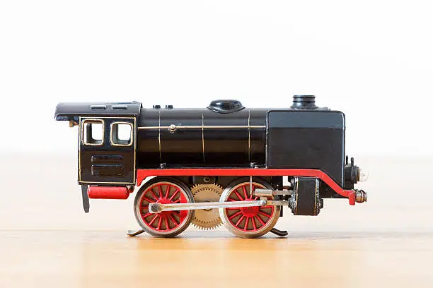 Photo of Tin-toy historic locomotive