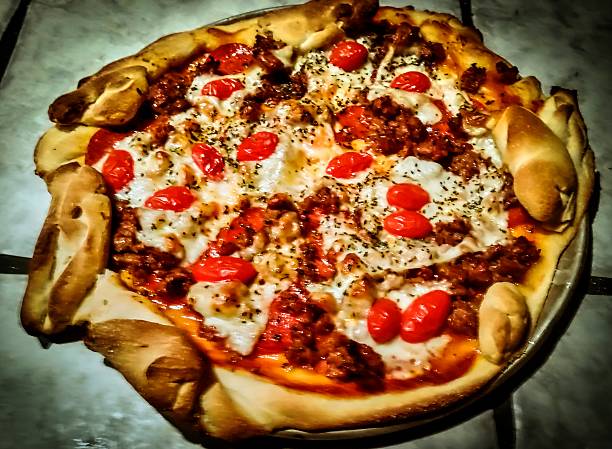 istock Homemade artisan pizza 498017866