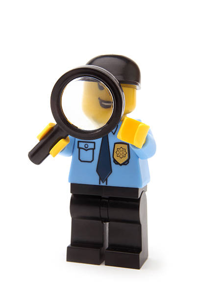 officier de police affaires en figurines lego échangent - toy figurine plastic editorial photos et images de collection