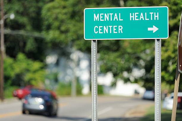 istock Mental health center sign 498024390