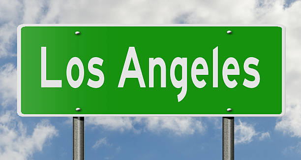 istock Los Angeles highway sign 498025812