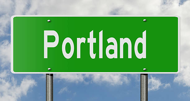 istock Portland highway sign 498026564