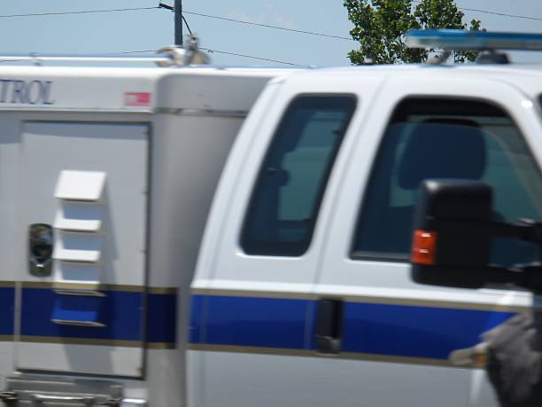 istock Animal Control Police Unit With Speed Blur 498026933