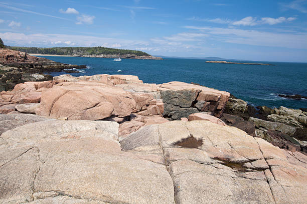 istock Thunder hole in Acadia National Park at Maine 498028383