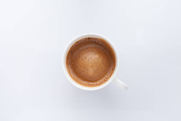 istock Top view of coffee cup 498028795