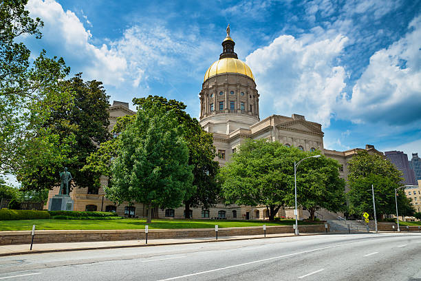 istock Georgia state capitol building in Atlanta 498029221