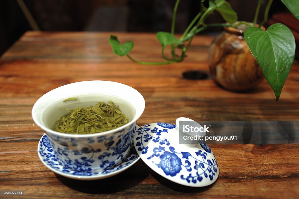 Tea is the tea ceremony China GaiWanChaTea is the tea ceremonyTea is the tea ceremonyTea is the tea ceremony Art And Craft Stock Photo