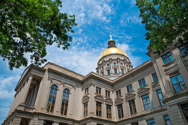 istock Georgia state capitol building in Atlanta 498029461