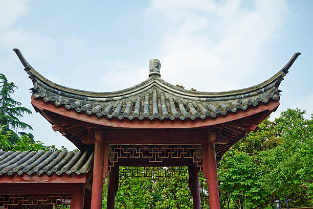 istock pavilion in park,china 498030079