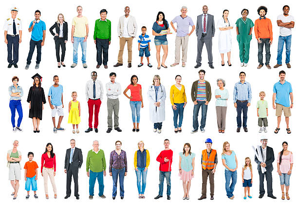 Group of Multiethnic Diverse Mixed Occupation People