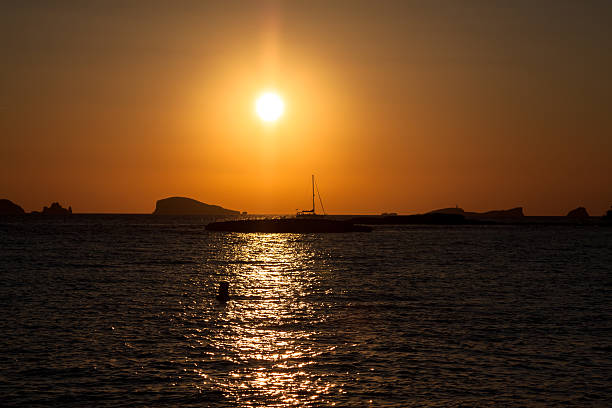 istock Sunset at the beach (cala conta),Ibiza,Spain 498033905
