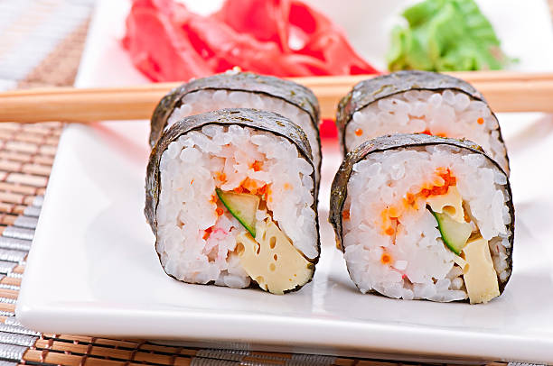 istock traditional fresh japanese sushi rolls 498047433