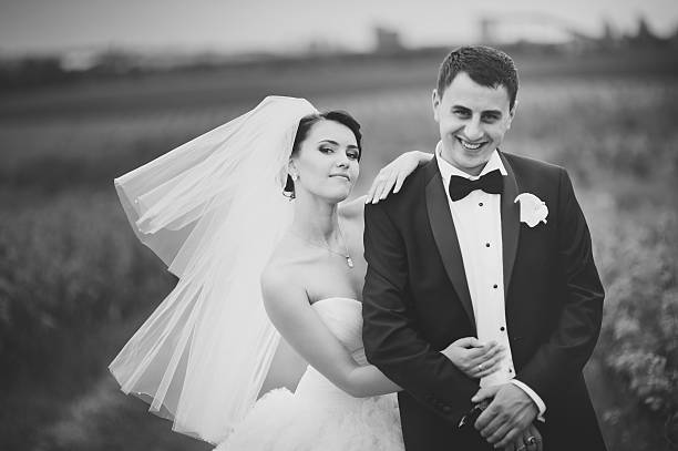 istock Wedding portrait of a young couple 498048611
