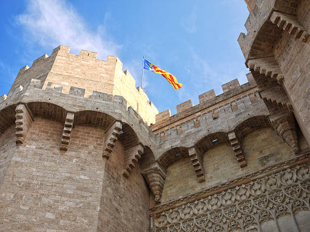 istock Serranos Towers in Valencia City, Spain. 498048959