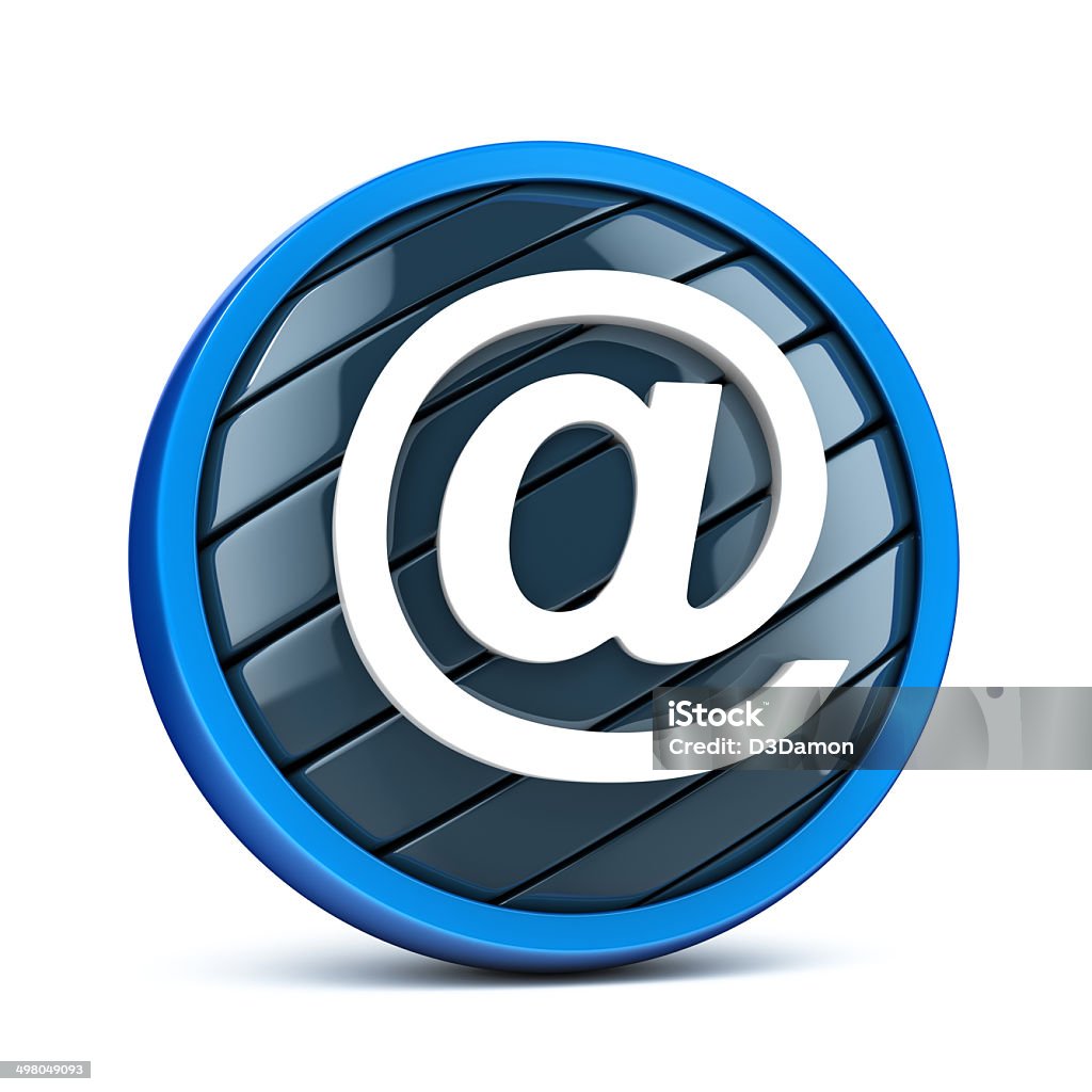 Email icon 'at' Symbol Stock Photo