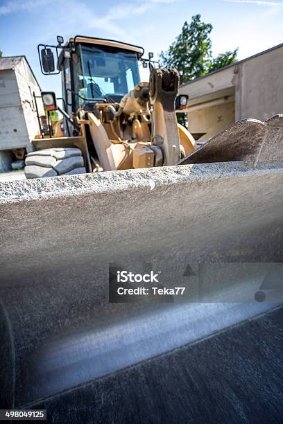 Big Wheel Excavator Stock Photo - Download Image Now - Activity, Agricultural Machinery, Backhoe