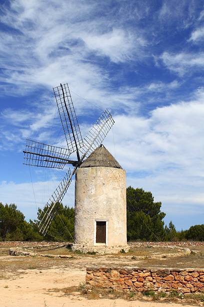 istock balearic islands windmill wind mills Spain 498051350