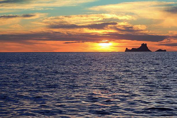 istock ibiza sunset Es Vedra from Formentera balearic 498055536