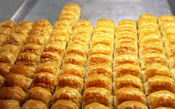 istock Tasty Oriental sweets baklava 498057086