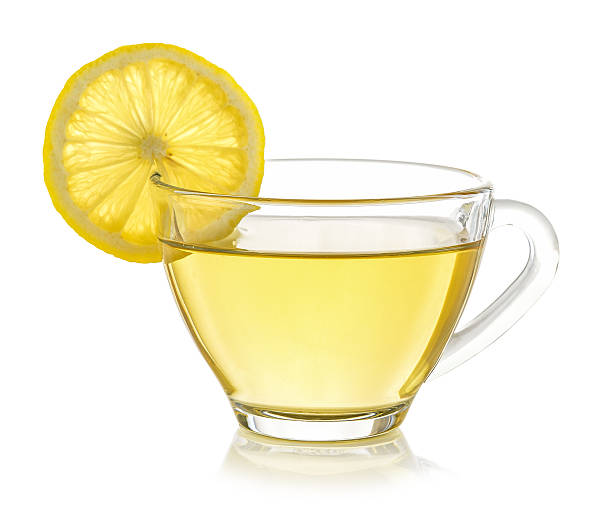 istock glass of lemon tea on white background 498060828