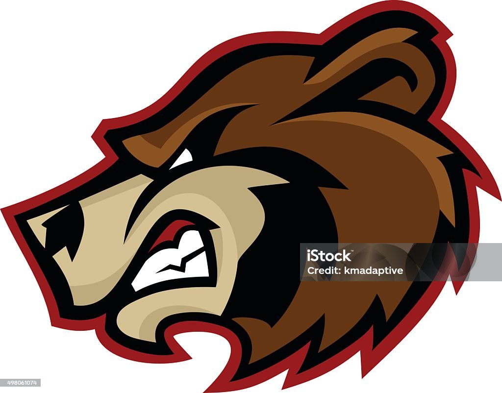 Logo mascotte ours - clipart vectoriel de Mascotte libre de droits