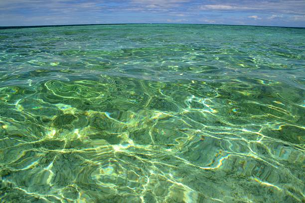 istock Transparent sea at Mantigue Island, Philippines 498061589