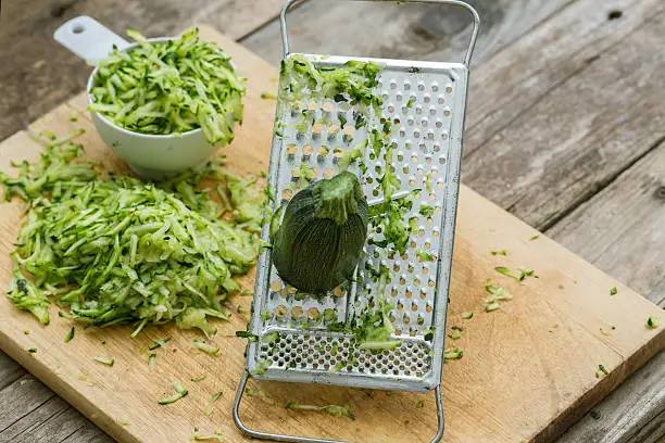 Photo of Grated Zucchini