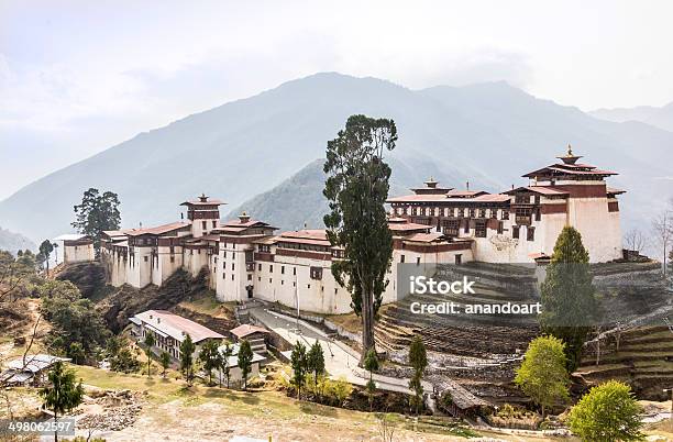 The Dzong Of Trongsa Stock Photo - Download Image Now - Bhutan, Trongsa Dzong, Ancient