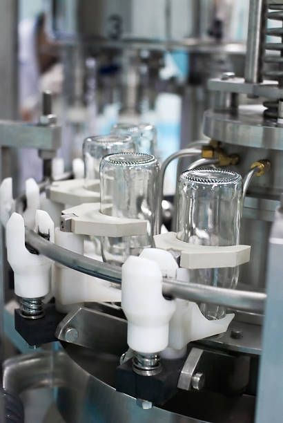 istock Automated Bottling plant 498062763