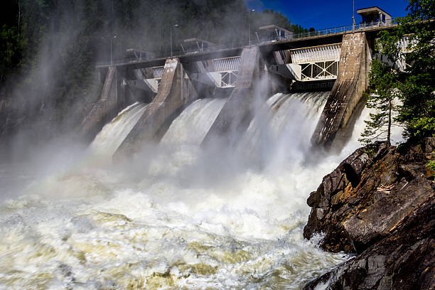 hydro power plant kykkelsrud hydro power plant in norway hydroelectric power stock pictures, royalty-free photos & images