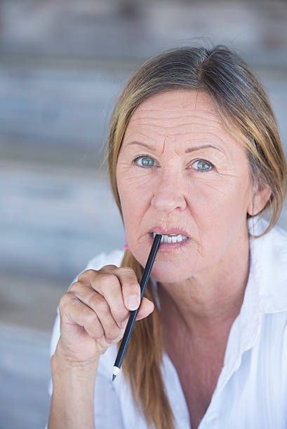 istock Confident thoughtful creative woman portrait 498063422
