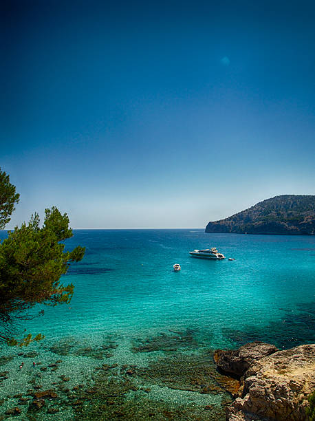 istock Boats and blue sea in Majorca 498064439