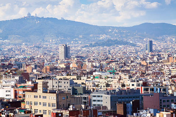 istock Barcelona from Montjuic. Catalonia 498064577