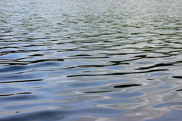 istock Image of water ripples, water surface reflections, like crude oil 498066225
