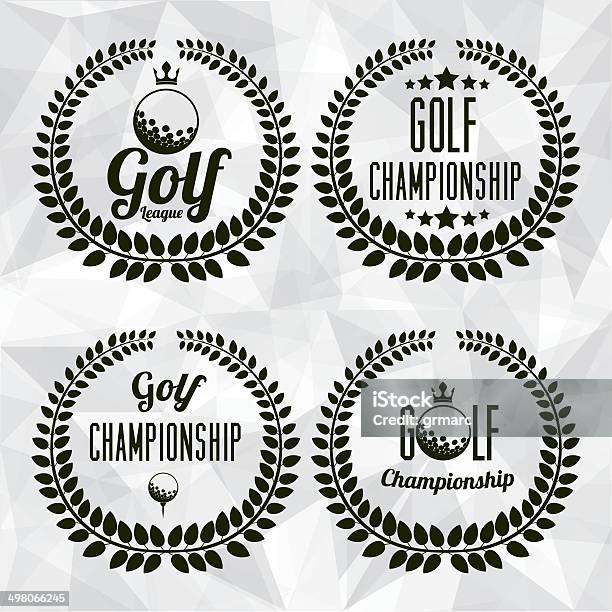 Golf Design Stock Illustration - Download Image Now - Activity, Athlete, Athleticism