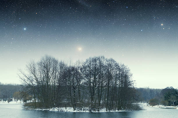 istock River winter night. Elements of this image furnished by NASA 498066485