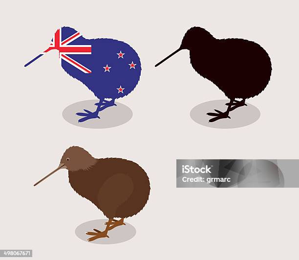 New Zealand Design Stock Illustration - Download Image Now - Animal, Bird, Computer Graphic