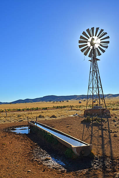 istock The sun in the outback Windmill 498075869