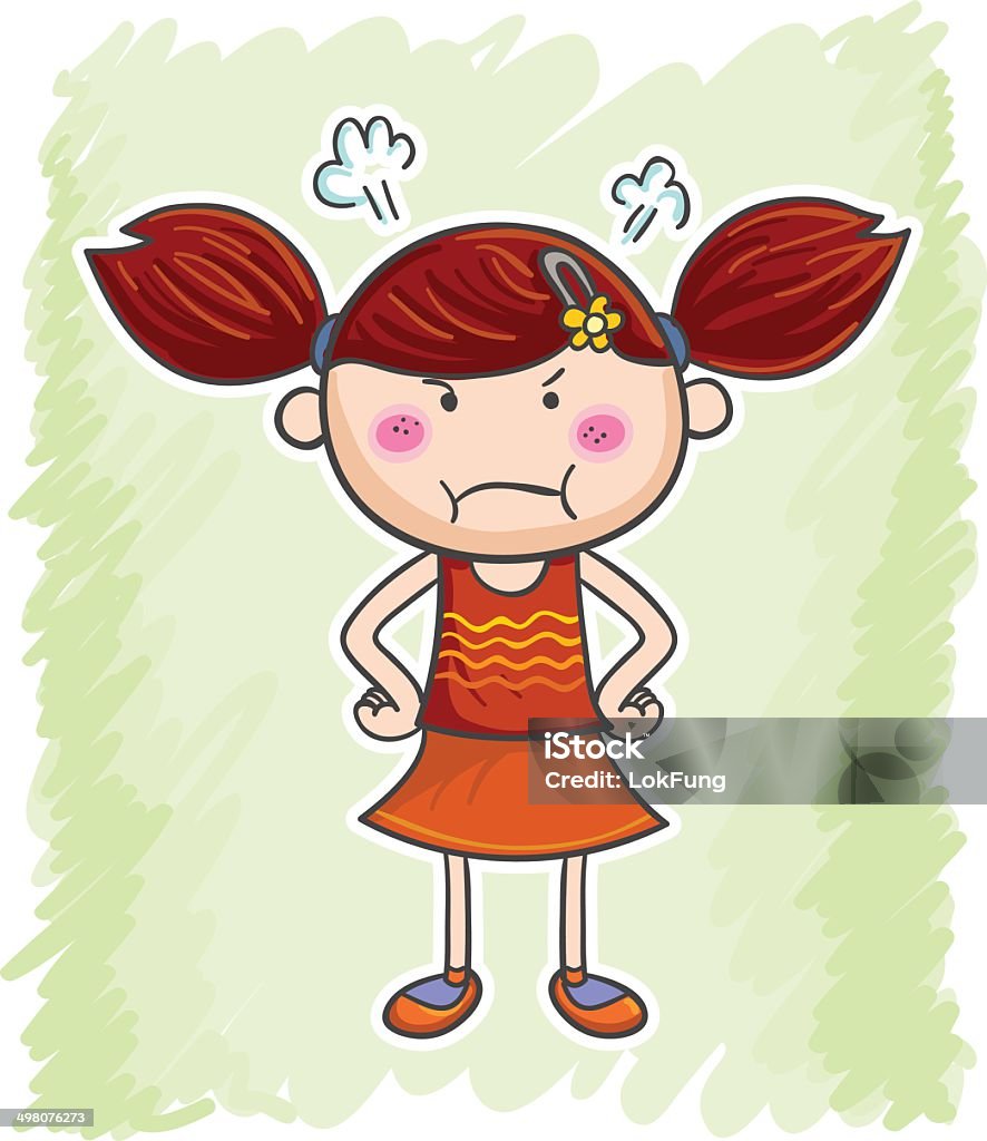 I am so Angry Anger stock vector