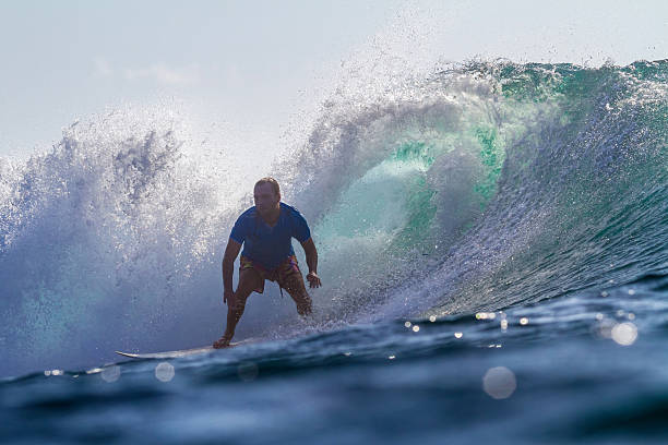 istock Surfing a Wave. Bali Island. Indonesia. 498078261